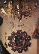 EYCK, Jan van Portrait of Giovanni Arnolfini and his Wife (detail) sdg USA oil painting reproduction